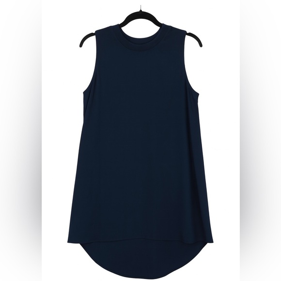 Coercion London Women’s Sleeveless High-Low Shift Dress – Size Large - Picture 1 of 2